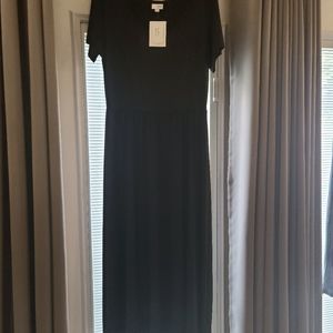 Lularoe NWT Riley Black Dress (sz Lrg)